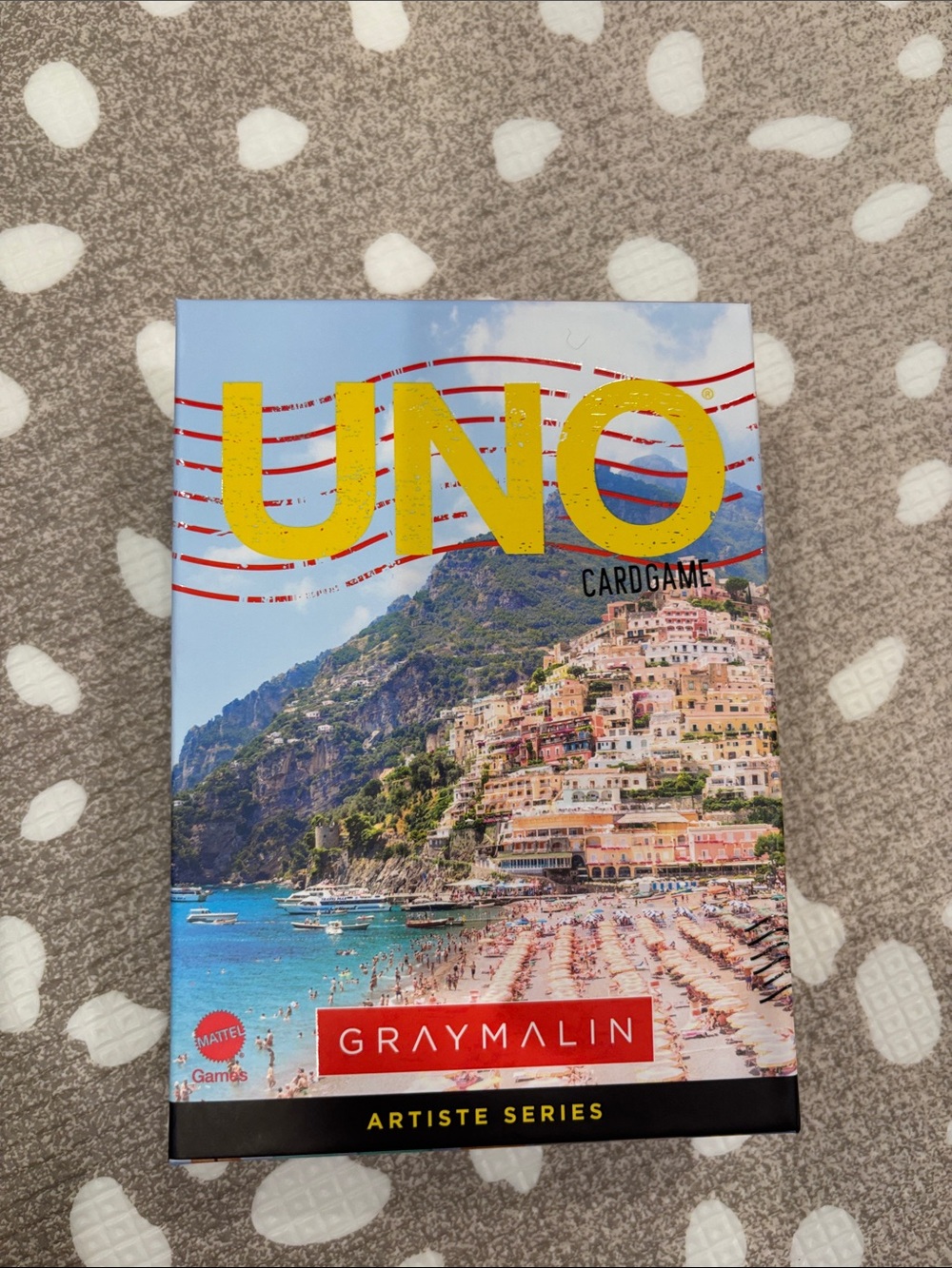 NWT gray malin uno cards